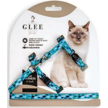 Glee Σαμαράκι & Οδηγός Ιμάντα Green Fishes M 25-40cm/35-55cm (πράσινο) Glee Σαμαράκι & Οδηγός Ιμάντα Green Fishes M 25-40cm/35-55cm (πράσινο)