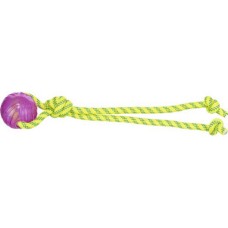 Trixie παιχνίδι aqua toy σχοινί με μπάλα polyester/tpr 6x40cm (επιπλέει)