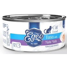 Egeo Cat Adult Τόνος με Κυνηγό σε Ζελέ 85gr