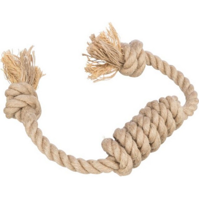 Trixie παιχνίδι σχοινί από κάνναβη και βαμβάκι 48cm Trixie παιχνίδι σχοινί από κάνναβη και βαμβάκι 48cm