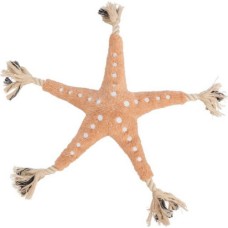 Trixie παιχνίδι σκύλου βελούδινος αστερίας jane be Nordic λούτρινο/σχοινί 32cm
