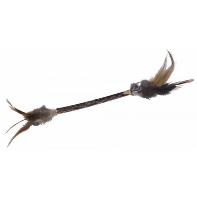 Nobby Matatabi Stick με κουδουνάκι και φτερά 12cm / 24cm Nobby Matatabi Stick με κουδουνάκι και φτερά 12cm / 24cm