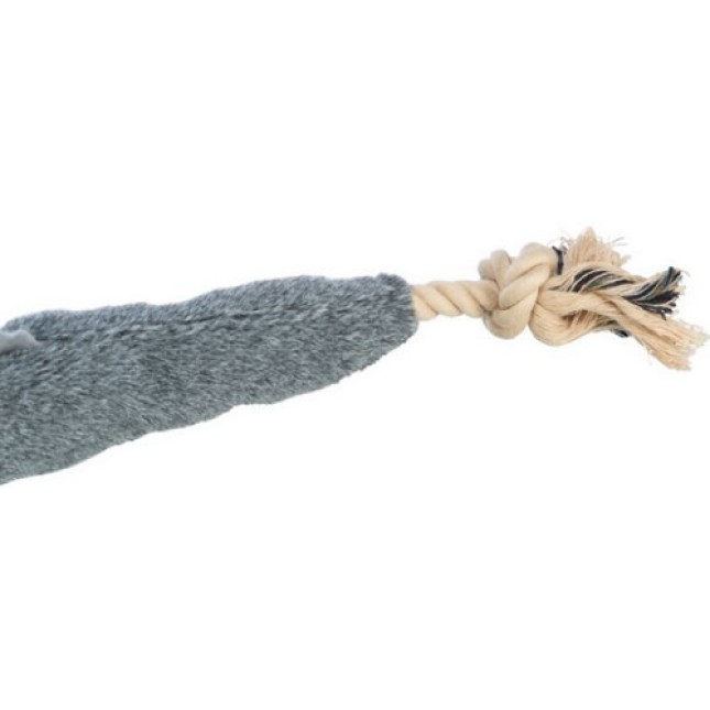 Trixie παιχνίδι χέλι karl be Nordic λούτρινο/σχοινί 75cm Trixie παιχνίδι χέλι karl be Nordic λούτρινο/σχοινί 75cm