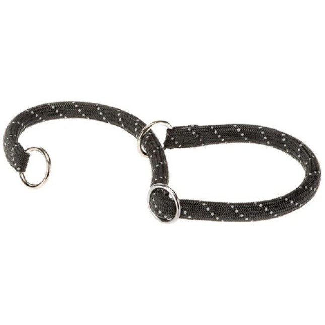 Ferplast Μαύρο περιλαίμιο ένα ημι-πνίχτης Sport Reflex A: 60 cm - B: O 13 mm