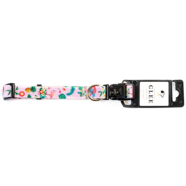 Glee περιλαίμιο Ιμάντα ρυθμιζόμενο Flowers S 15mm30-45cm Glee περιλαίμιο Ιμάντα ρυθμιζόμενο Flowers S 15mm30-45cm