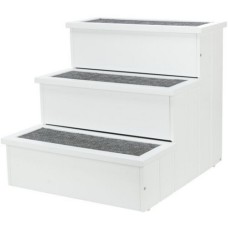 Trixie σκάλα σκύλου από ξύλο Mdf με λευκή βαφή 40 x 38 x 45cm άσπρη Trixie σκάλα σκύλου από ξύλο Mdf με λευκή βαφή 40 x 38 x 45cm άσπρη