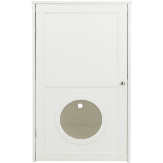 Trixie σπίτι για λεκάνη γάτας xl, δυο επίπεδα, Mdf, 53x90x58cm άσπρο Trixie σπίτι για λεκάνη γάτας xl, δυο επίπεδα, Mdf, 53x90x58cm άσπρο