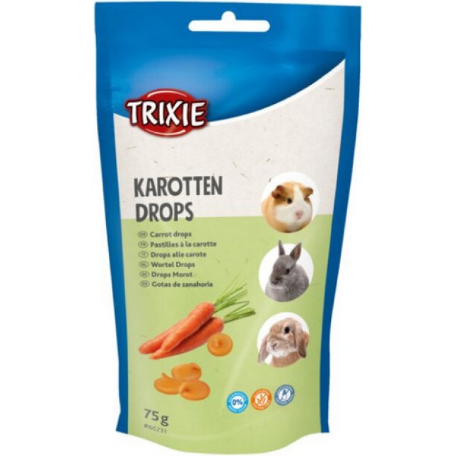 Trixie βιταμίνη τρωκτικών με καρότο 75gr