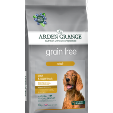 Arden Grange τροφή για ενήλικες σκύλους, χωρίς σιτηρά με πάπια 2kg Arden Grange τροφή για ενήλικες σκύλους, χωρίς σιτηρά με πάπια 2kg