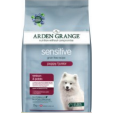 Arden Grange τροφή για ενήλικες/ευαίσθητους σκύλους, με κρέας ελαφιού 12kg