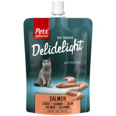 Pets Unlimited Delidelight πάστα με γεύση σολoμού ειδικά για γάτες 80gr