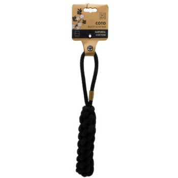 M-pets Παιχνίδι COTO από μαύρο βαμβακερό σχοινί 34 x 5 x 5 cm M-pets Παιχνίδι COTO από μαύρο βαμβακερό σχοινί 34 x 5 x 5 cm