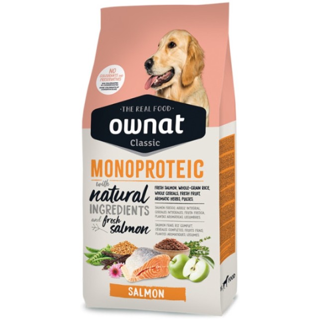 Ownat Classic με σολομό για σκύλους με αλλεργίες 12Kg Ownat Classic με σολομό για σκύλους με αλλεργίες 12Kg