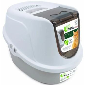 M-pets ECO TIMA κλειστή τουαλέτα γάτας 52.3x39.7x38cm M-pets ECO TIMA κλειστή τουαλέτα γάτας 52.3x39.7x38cm