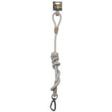 M-pets ECO Λευκός οδηγός με ασφαλές κλείδωμα O 1.2 cm x 150 cm