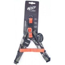 M-pets WILD Πορτοκαλί σαμαράκι Jungle Μ 46-70x2cm M-pets WILD Πορτοκαλί σαμαράκι Jungle Μ 46-70x2cm