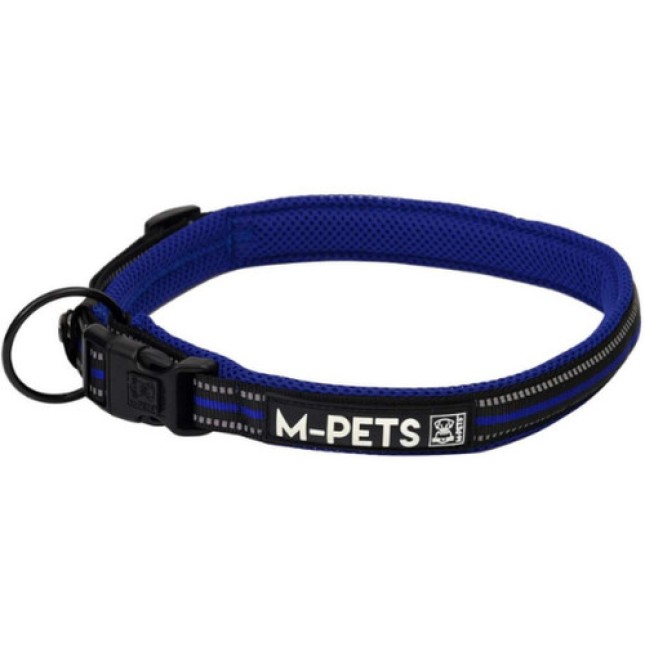 M-pets HIKING Μπλε electric μαλακό περιλαίμιο large 55-65x2.5cm M-pets HIKING Μπλε electric μαλακό περιλαίμιο large 55-65x2.5cm