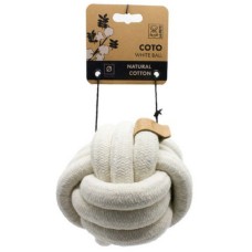 M-pets COTO Λευκή βαμβακερή μπάλα διαμέτρου 6.5 cm M-pets COTO Λευκή βαμβακερή μπάλα διαμέτρου 6.5 cm