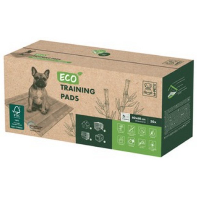 M-pets ECO πιστοποιημένες με FSC πάνες εκπαίδευσης 60 x 60 cm - 50 τμχ M-pets ECO πιστοποιημένες με FSC πάνες εκπαίδευσης 60 x 60 cm - 50 τμχ