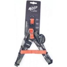 M-pets WILD Πορτοκαλί σαμαράκι Jungle ΧS 25-35x1cm M-pets WILD Πορτοκαλί σαμαράκι Jungle ΧS 25-35x1cm
