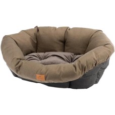 Ferplast μαξιλάρι για κρεβάτι Siesta Deluxe 4 καφέ εξ διαστ 64x48x25cm/εσωτ 54x39x25cm Ferplast μαξιλάρι για κρεβάτι Siesta Deluxe 4 καφέ εξ διαστ 64x48x25cm/εσωτ 54x39x25cm