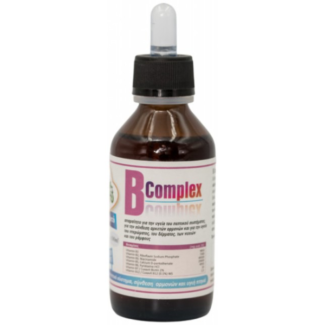 Evia parrots Υδατοδιαλυτό Σύμπλεγμα Βιταμινών Β 100ml Evia parrots Υδατοδιαλυτό Σύμπλεγμα Βιταμινών Β 100ml