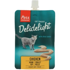 Pets Unlimited Delidelight πάστα με γεύση κοτόπουλου ειδικά για γάτες 80gr Pets Unlimited Delidelight πάστα με γεύση κοτόπουλου ειδικά για γάτες 80gr