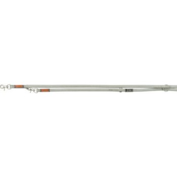 Trixie οδηγός αυξομειούμενος Be Nordic δερμάτινος XS-S 2.00m/15mm ανοιχτό γκρι Trixie οδηγός αυξομειούμενος Be Nordic δερμάτινος XS-S 2.00m/15mm ανοιχτό γκρι