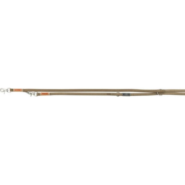 Trixie οδηγός αυξομειούμενος Be Nordic δερμάτινος XS-S 2.00m/15mm χρώμα άμμου Trixie οδηγός αυξομειούμενος Be Nordic δερμάτινος XS-S 2.00m/15mm χρώμα άμμου