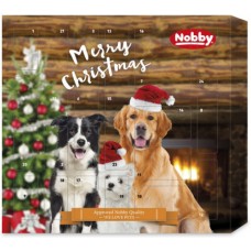 Nobby Χριστουγεννιάτικο ημερολόγιο σκύλου με 6 διαφορετικές λιχουδιές 113g