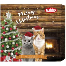 Nobby Χριστουγεννιάτικο ημερολόγιο γάτας με 6 διαφορετικές λιχουδιές 113g