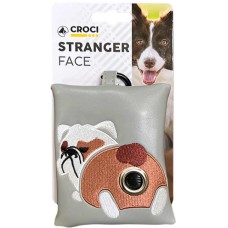 Croci Θήκη για σακούλες περιττωμάτων stranger face bull 10,5x8,5cm Croci Θήκη για σακούλες περιττωμάτων stranger face bull 10,5x8,5cm