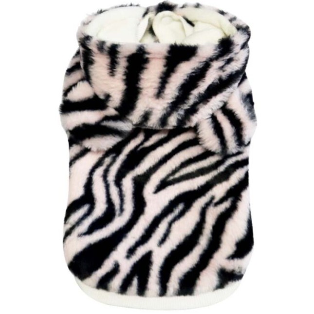 Croci Γούνινο φούτερ zebra punk 35cm Croci Γούνινο φούτερ zebra punk 35cm