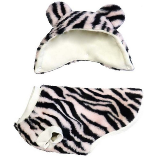 Croci Γούνινο φούτερ zebra punk 35cm Croci Γούνινο φούτερ zebra punk 35cm