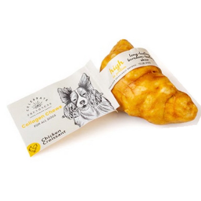 Celebrate collagen κρουασάν κοτόπουλου 1τμχ 9cm Celebrate collagen κρουασάν κοτόπουλου 1τμχ 9cm