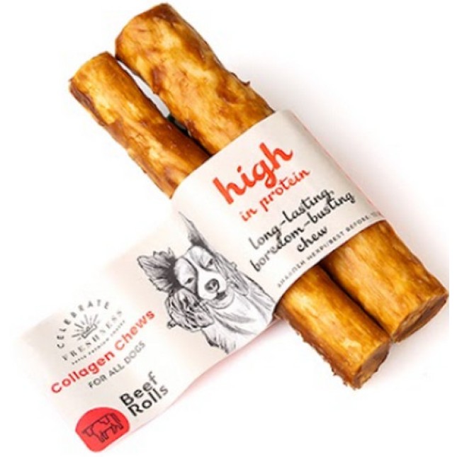 Celebrate collagen ρολά βοδινού 2τμχ 12.5cm Celebrate collagen ρολά βοδινού 2τμχ 12.5cm