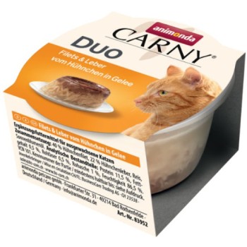 Animonda Carny adult duo τόνος μους & κοτόπουλο φιλέτο 70g Animonda Carny adult duo τόνος μους & κοτόπουλο φιλέτο 70g