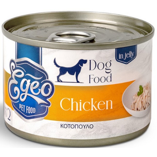Egeo dog adult στήθος κοτόπουλο σε ζελε 160gr Egeo dog adult στήθος κοτόπουλο σε ζελε 160gr