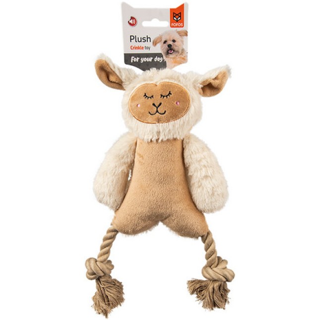 Fofos Παιχνίδι Σκύλου Rope leg plush Sheep 29x15cm