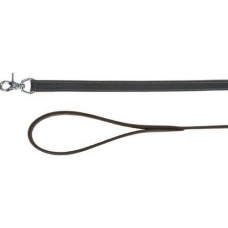 Trixie οδηγός rustic Fatleather M-L 1m/20mm γκρι Trixie οδηγός rustic Fatleather M-L 1m/20mm γκρι