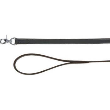 Trixie οδηγός rustic Fatleather L-XL 1m/25mm γκρι Trixie οδηγός rustic Fatleather L-XL 1m/25mm γκρι