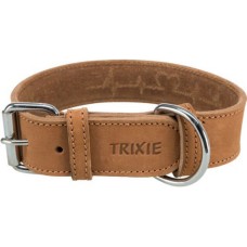 Trixie περιλαίμιο Rustic Heartbeat με παχύ δέρμα L 47-55cm/40mm καφέ Trixie περιλαίμιο Rustic Heartbeat με παχύ δέρμα L 47-55cm/40mm καφέ