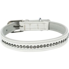 Trixie περιλαίμιο Active Comfort με διακοσμητικές πέτρες S 23-28cm/15mm άσπρο Trixie περιλαίμιο Active Comfort με διακοσμητικές πέτρες S 23-28cm/15mm άσπρο