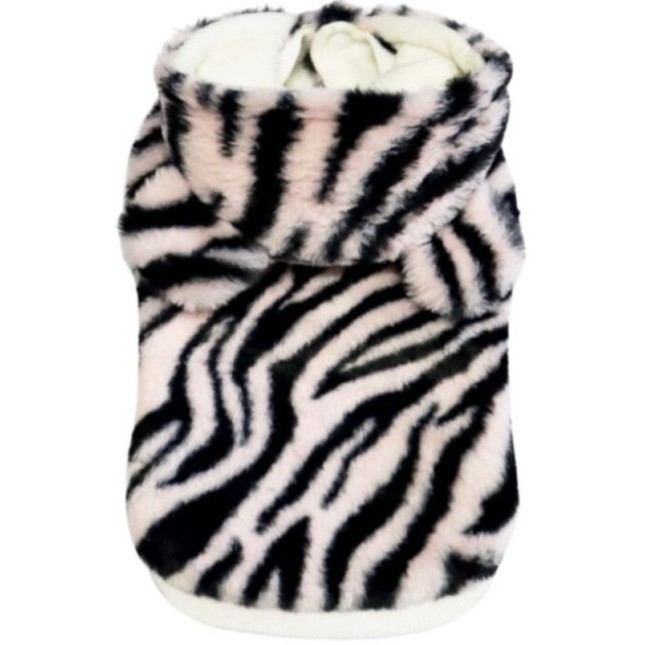 Croci Γούνινο φούτερ zebra punk 30cm Croci Γούνινο φούτερ zebra punk 30cm