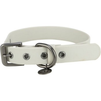 Trixie περιλαίμιο Citystyle pvc M-L 40-47cm/25mm ανοικτό γκρι Trixie περιλαίμιο Citystyle pvc M-L 40-47cm/25mm ανοικτό γκρι