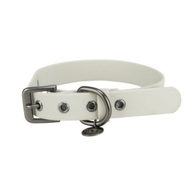 Trixie περιλαίμιο Citystyle pvc L 45-52cm/25mm ανοικτό γκρι Trixie περιλαίμιο Citystyle pvc L 45-52cm/25mm ανοικτό γκρι