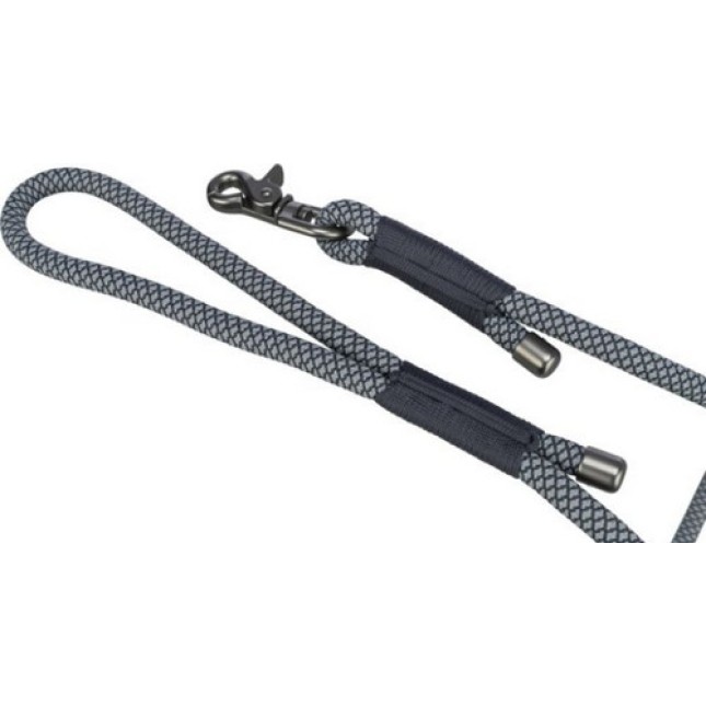 Trixie οδηγός μαλακός σχοινί S-XL 1.00m/10mm μαύρο/γκρι Trixie οδηγός μαλακός σχοινί S-XL 1.00m/10mm μαύρο/γκρι