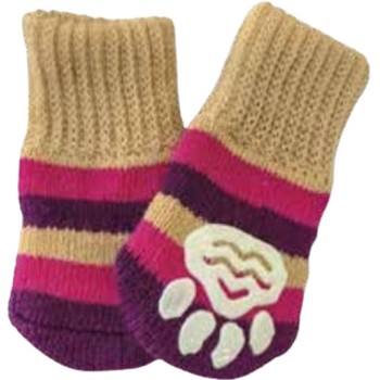 Croci Set 4 ριγε ροζ καλτσάκια σε μέγεθος xlarge 40-130cm Croci Set 4 ριγε ροζ καλτσάκια σε μέγεθος xlarge 40-130cm