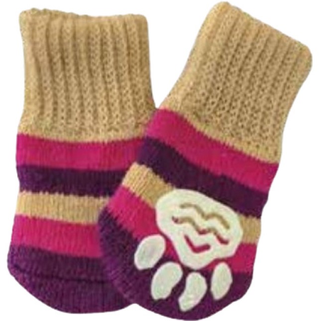 Croci Set 4 ριγε ροζ καλτσάκια σε μέγεθος xlarge 40-130cm Croci Set 4 ριγε ροζ καλτσάκια σε μέγεθος xlarge 40-130cm