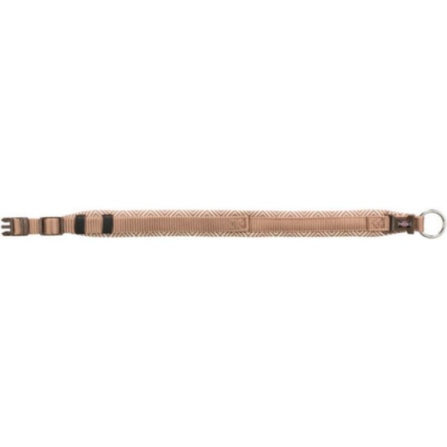 Trixie περιλαίμιο premium εξαιρετικά φαρδύ L 49-55cm/25mm με neoprene boho diamond/caramel Trixie περιλαίμιο premium εξαιρετικά φαρδύ L 49-55cm/25mm με neoprene boho diamond/caramel